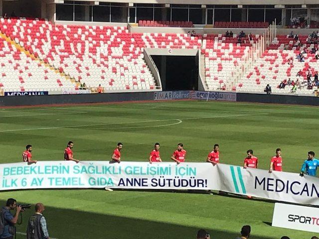 DG Sivasspor ve Medicana’dan anne sütü farkındalığı