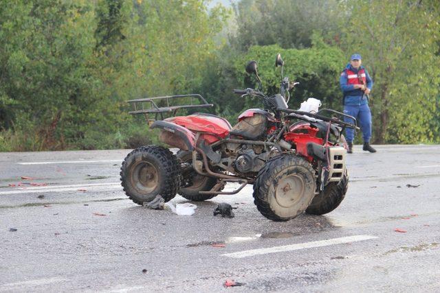 Çan’da trafik kazası: 2 yaralı