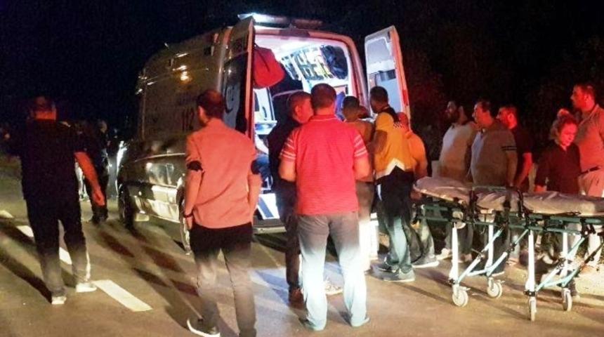 Germencik&rsquo;te trafik kazası; 2 &ouml;l&uuml;