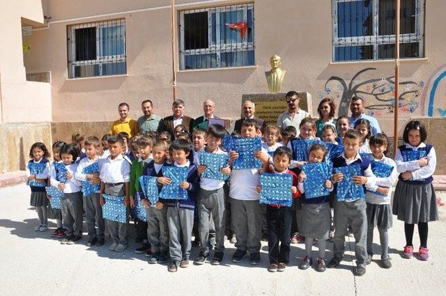 Dinçer’den mezun olduğu Arslanköy İlköğretim Okuluna yardım