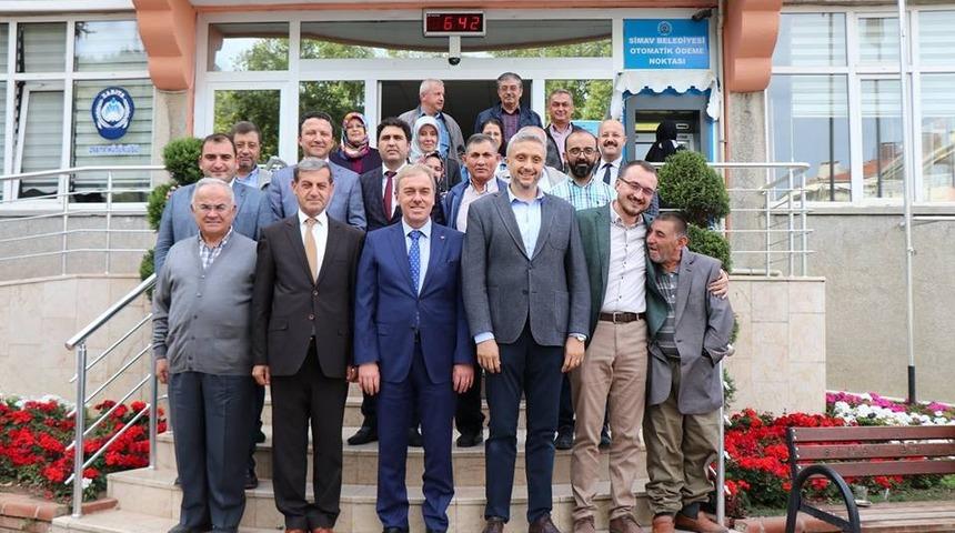 Kavuncu, Simav Belediye Başkanlığı&rsquo;nı ziyaret etti