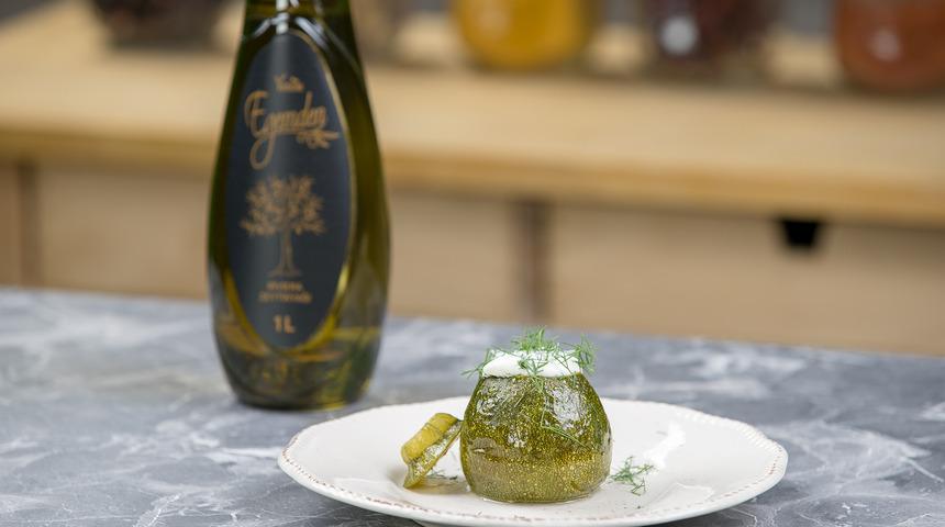 Kıymalı Girit Kabağı Dolması