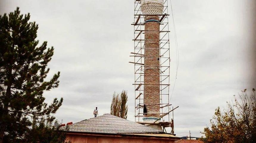 Tarihi Kırka &Ccedil;arşı Cami&rsquo;de restorasyon &ccedil;alışmaları