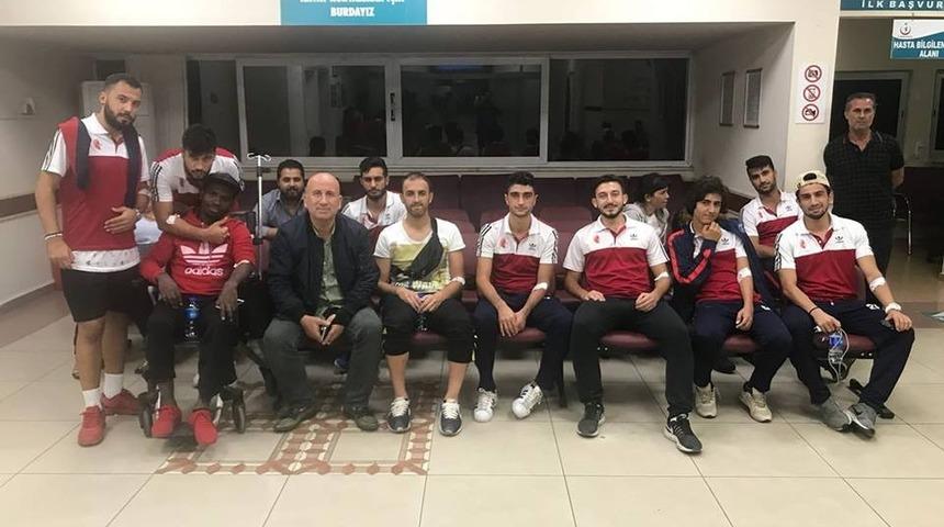 İncirliovalı futbolcular taburcu oldu