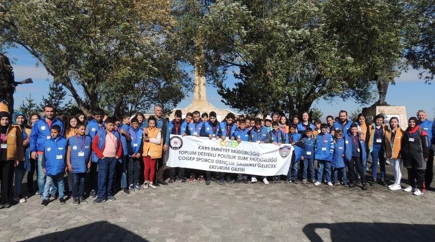 Karslı &ouml;ğrenciler Erzurum&rsquo;u gezdi