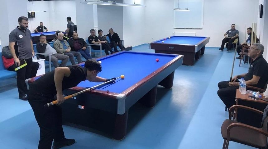 Batı Karadeniz Bilardo Şampiyonası D&uuml;zce&rsquo;de yapıldı