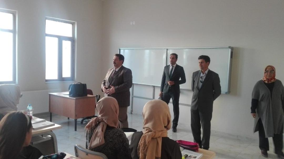 Ağrı Milli Eğitim M&uuml;d&uuml;r&uuml; Turan okul ve pansiyonları denetledi