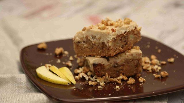 Labne Soslu Elmalı Kek