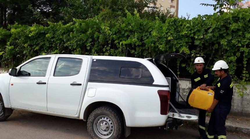 Cihaza bağlı hastalara yaşam enerjisi