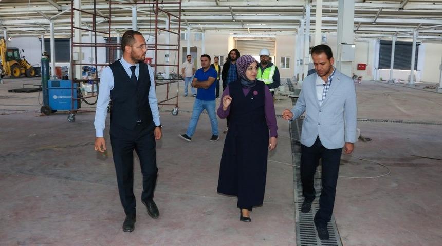 G&ouml;dene Kapalı Pazar Yeri&rsquo;nde sona gelindi