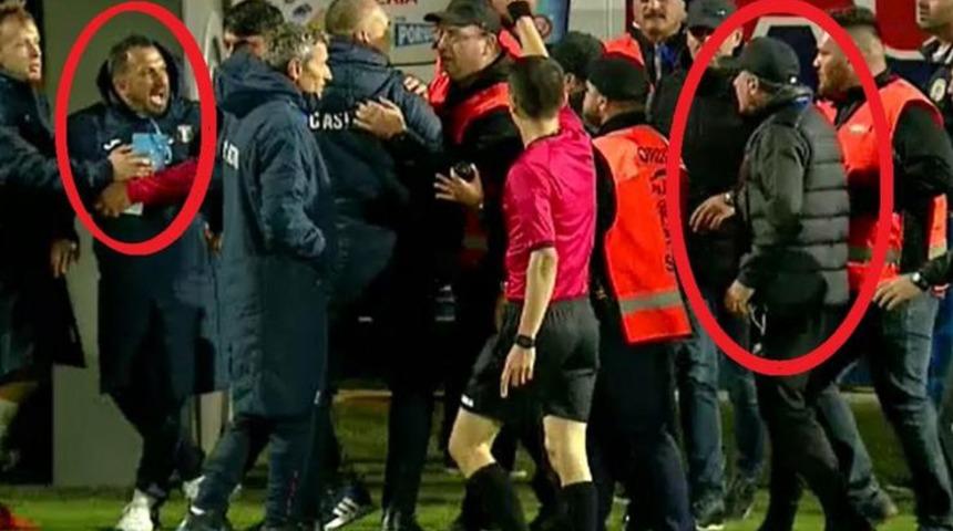 Hagi, T&uuml;rk teknik adamla birbirine girdi!