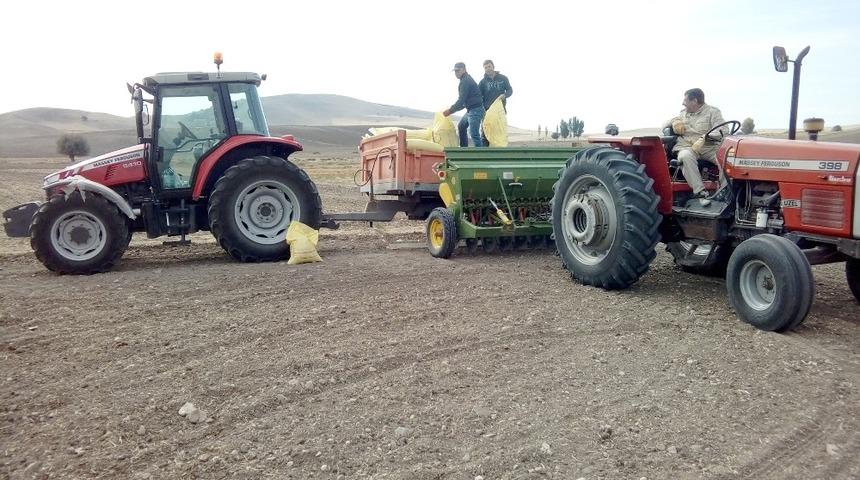 Yerk&ouml;y&rsquo;de 500 bin dekar alanda hububat ekimi yapılacak
