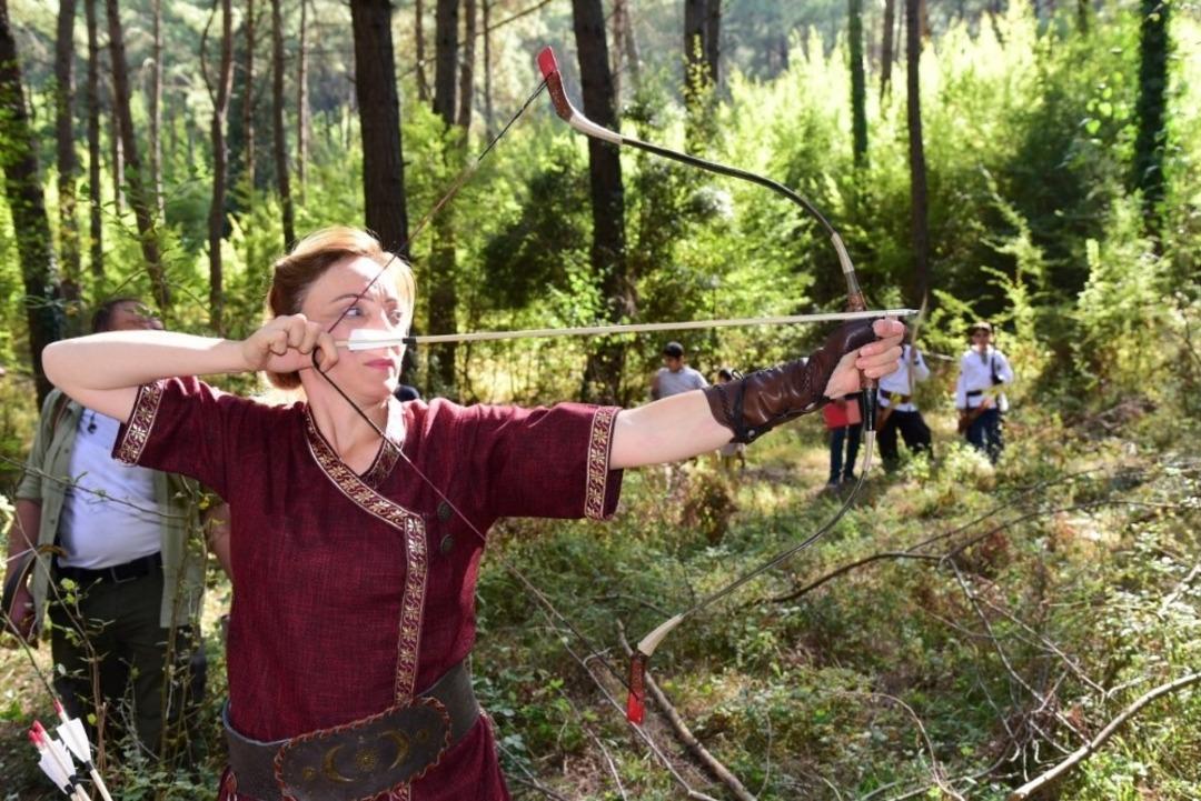 Cebelibereket Geleneksel Ok&ccedil;uluk Turnuvası yapıldı