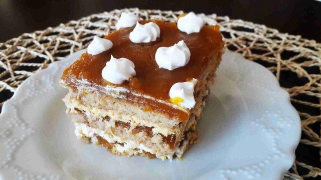 Balkabaklı Bisküvi Pastası