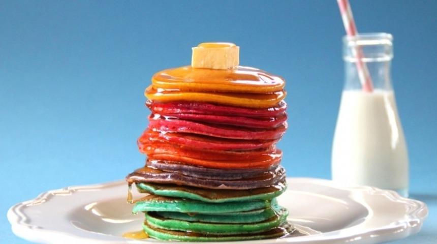 Gökkuşağı Pancake