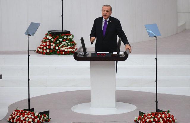 Erdoğan: Türkiye'nin önündeki sıkıntıları, omuz omuza verirsek aşabiliriz