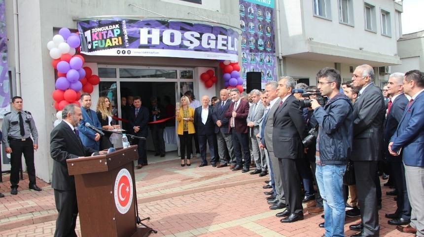 Zonguldak 1&rsquo;inci Kitap Fuarı a&ccedil;ıldı