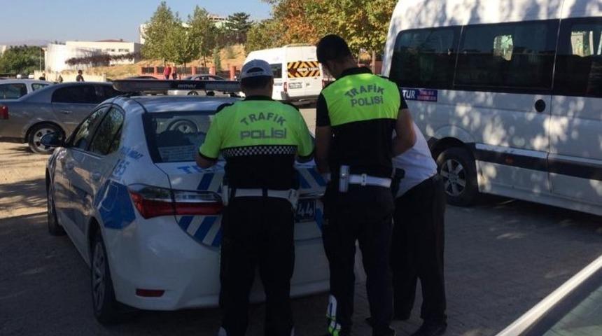 Elazığ&rsquo;da okul servislerine sıkı denetim