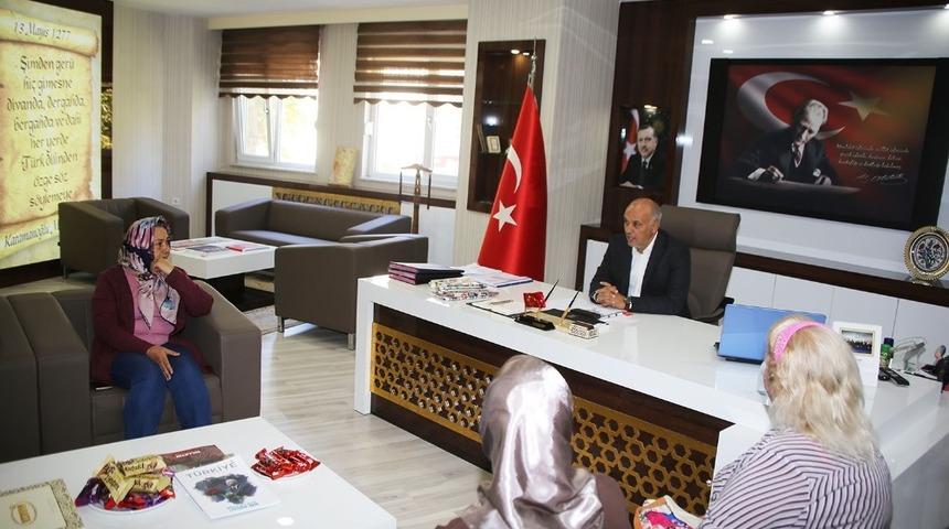 Başkan &Ccedil;alışkan: "Her zaman girişimci kadınların yanındayız&rdquo;