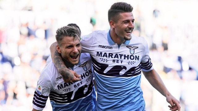 Lazio, Ciro Immobile ve Sergej Milinkovic-Savic'in sözleşmelerini 2023'e kadar uzattı