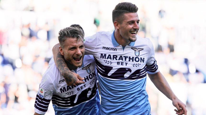 Lazio, Ciro Immobile ve Sergej Milinkovic-Savic'in sözleşmelerini 2023'e kadar uzattı
