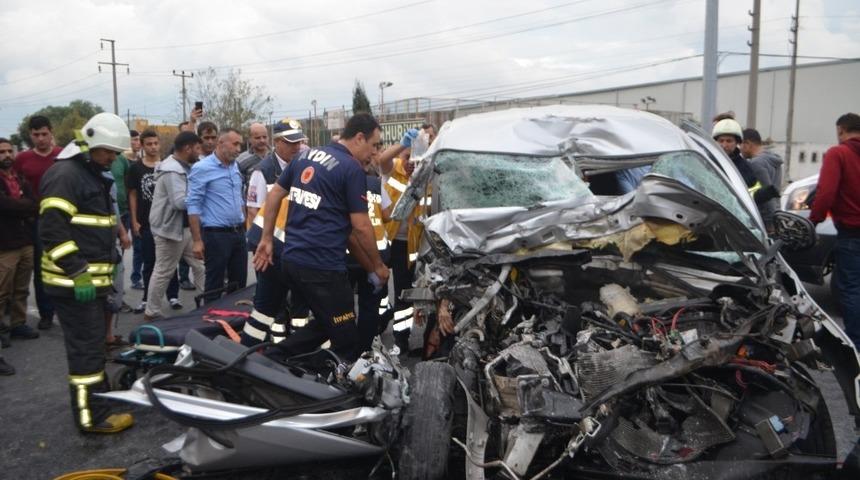 Söke’de trafik kazası: 2 ağır yaralı