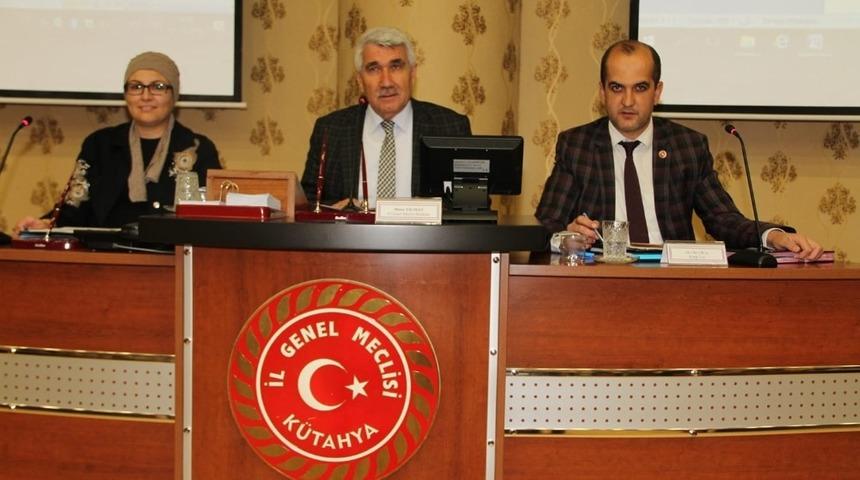 Kütahya İl Genel Meclisi’nin Ekim ayı toplantıları başladı