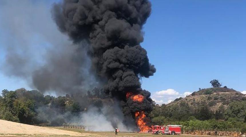 California’da 24 saatte 2 uçak düştü