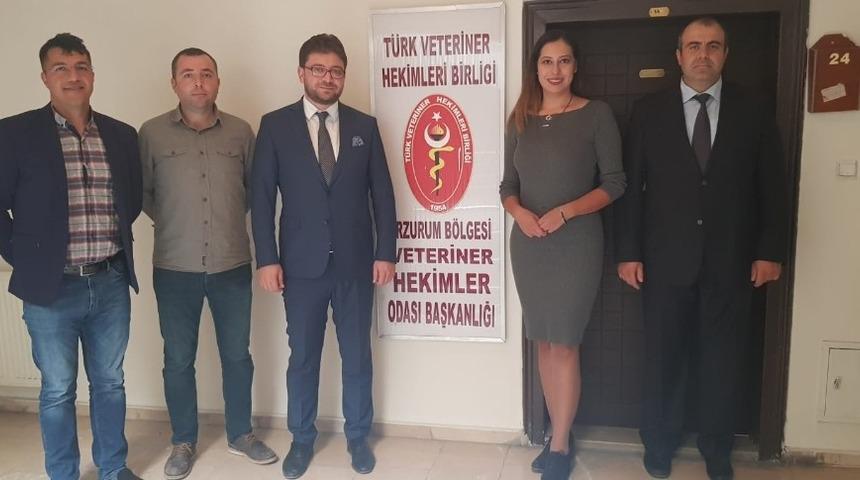 Erzurum Veteriner Hekimler Odası Başkanlığına Birdal se&ccedil;ildi