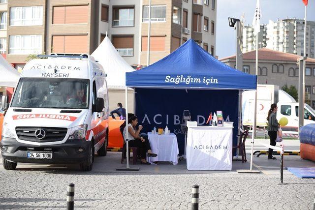 Acıbadem Kayseri Hastanesi’nden Sağlıklı Yaşam Ve Spor Festivali’ne sağlık desteği