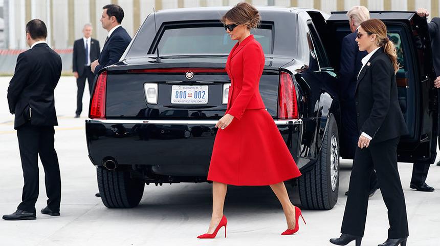 Başkanın karısı 'tek başına' Afrika turuna çıktı