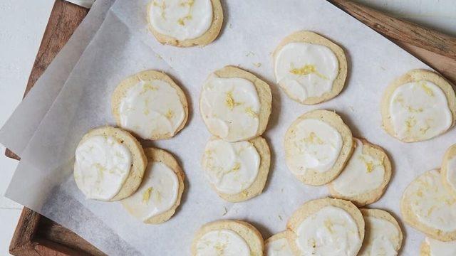 Kremalı Limonlu Kurabiye