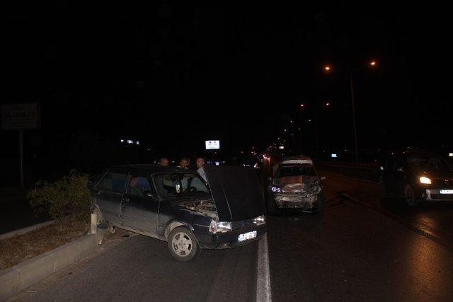 Manavgat’ta trafik kazası: 1 yaralı