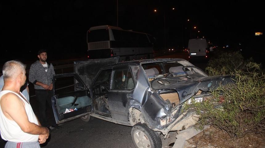 Manavgat&rsquo;ta trafik kazası: 1 yaralı