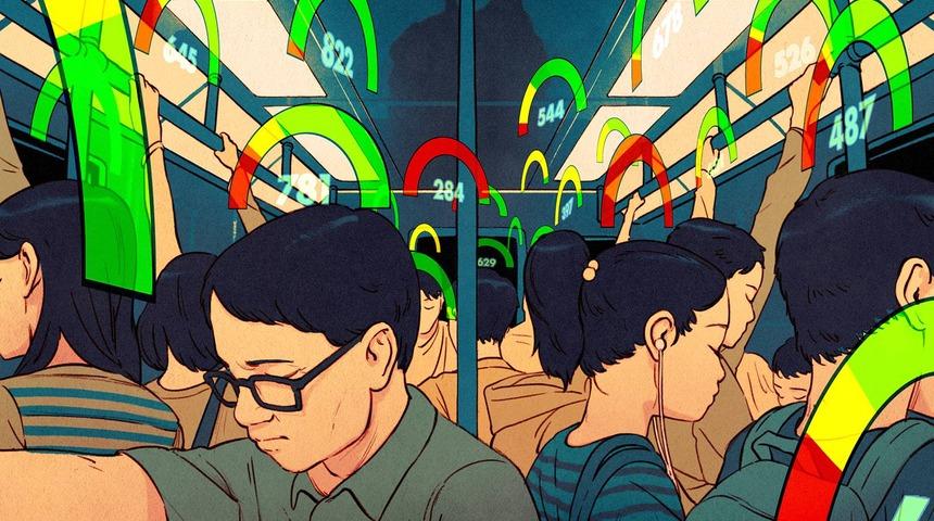 2020'de 'sosyal skor' sistemine ge&ccedil;ilecek! İnsanlar birbirine puan verecek!