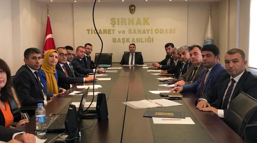 Şırnak Cumhuriyet Başsavcılığı Koruma Kurulu toplantısı yapıldı