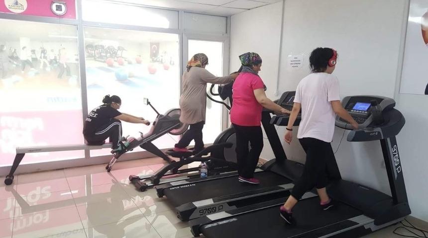 Kartepe&rsquo;de anne-kız sporu