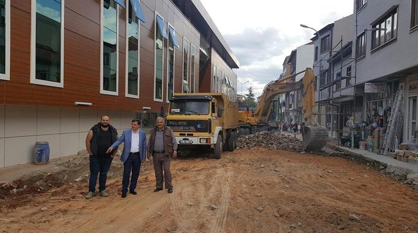 Pazaryeri&rsquo;nde Sokak Sağlıklaştırma projesi devam ediyor