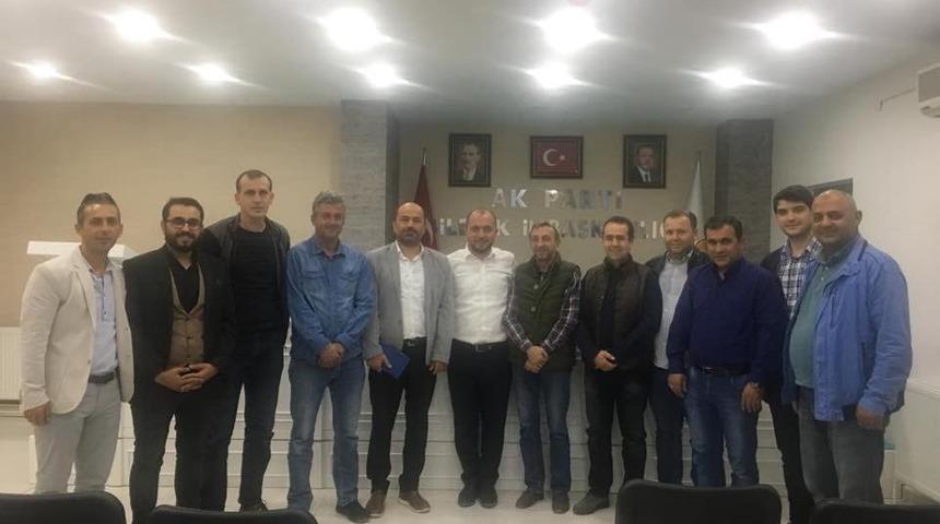 İl Başkanı Karabıyık, il&ccedil;e koordinat&ouml;rleriyle bir araya geldi