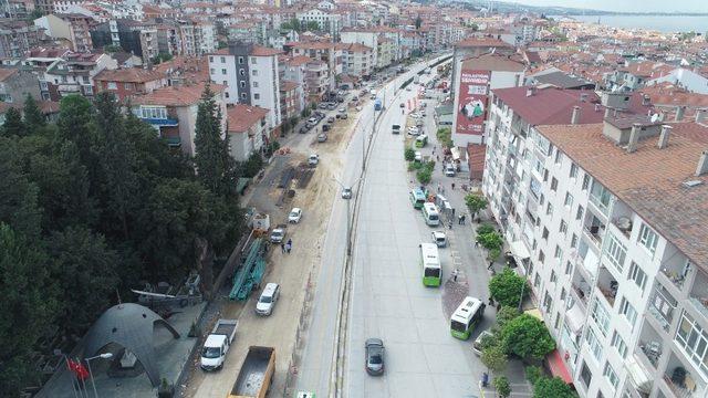 Karamürsel için yol çalışması