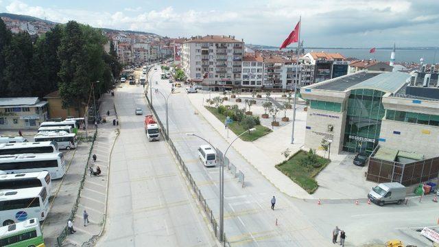 Karamürsel için yol çalışması