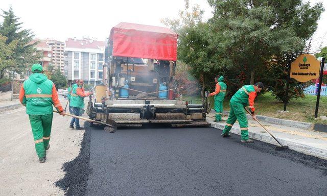 Çankaya asfaltta sezon sonu hedefine yaklaştı