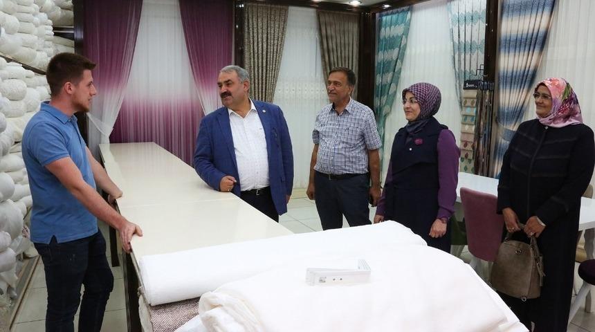 Başkan Toru, bedesten esnafını ziyaret etti