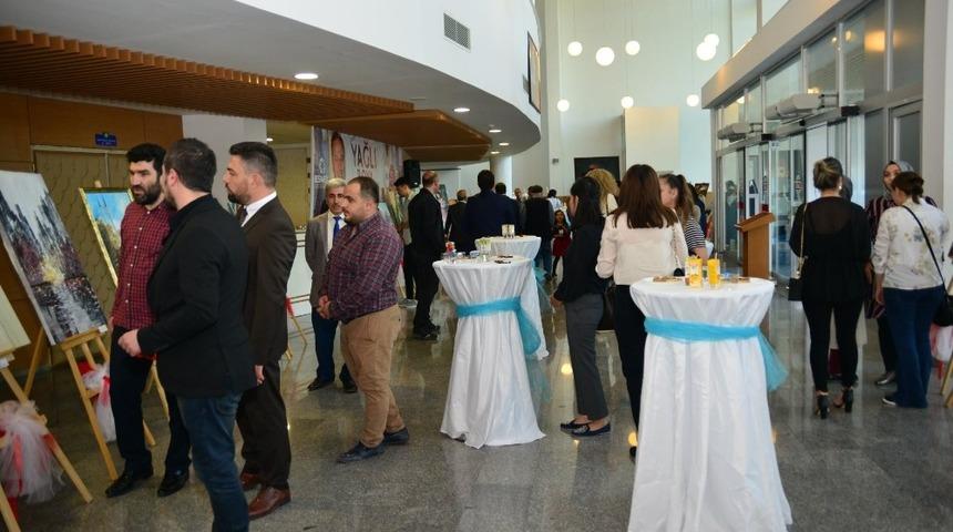Erbaa&rsquo;da yağlı boya resim sergisi a&ccedil;ıldı