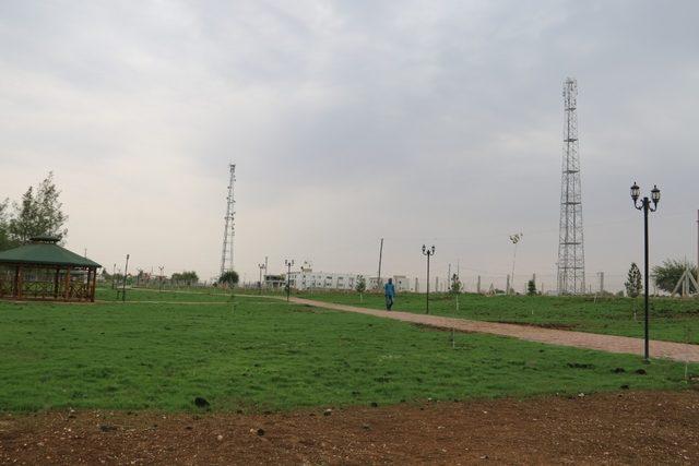 Harran yeşil alanlarla donatılıyor