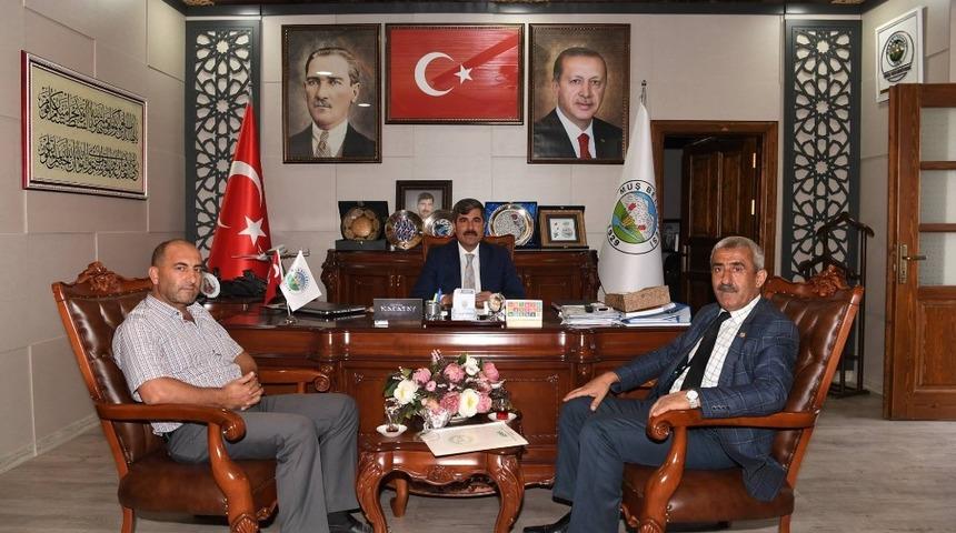 Başkan Asya, ASKF heyetini ağırladı