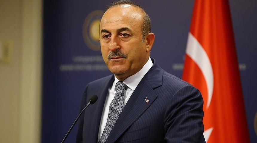 Bakan Çavuşoğlu: Tel Abyad'daki saldırı YPG'ye kol kanat gerenlere ibret olsun