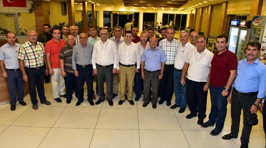 T&uuml;t&uuml;nc&uuml; muhtarlarla buluştu