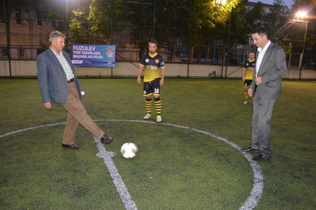 Mehmet Akif İnan Kurumlar Arası Futbol Turnuvası başladı