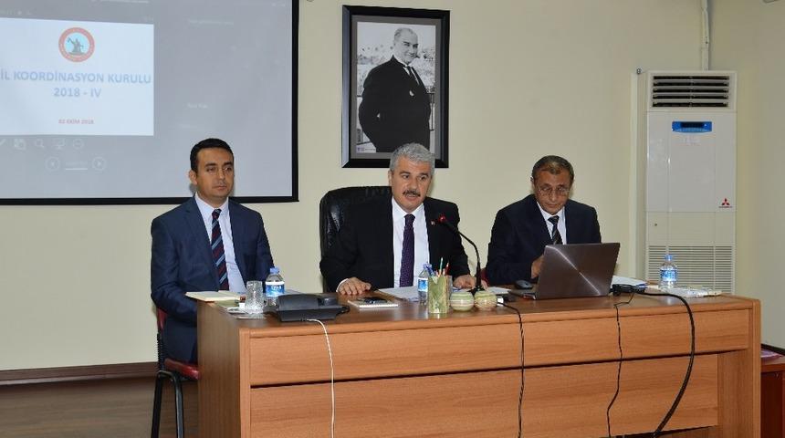 Koordinasyon Kurulu 2018 Yılı 4. toplantısı yapıldı